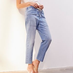 Free People City Slouch Tapered Jeans